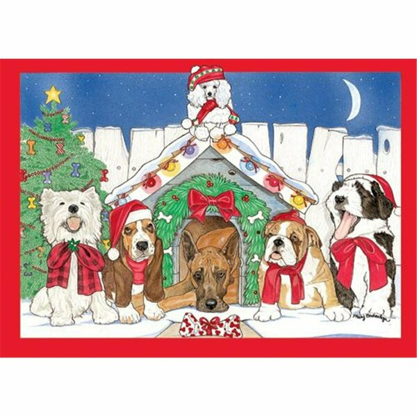 Pipsqueak Productions Mix Dog Holiday Boxed Cards C991